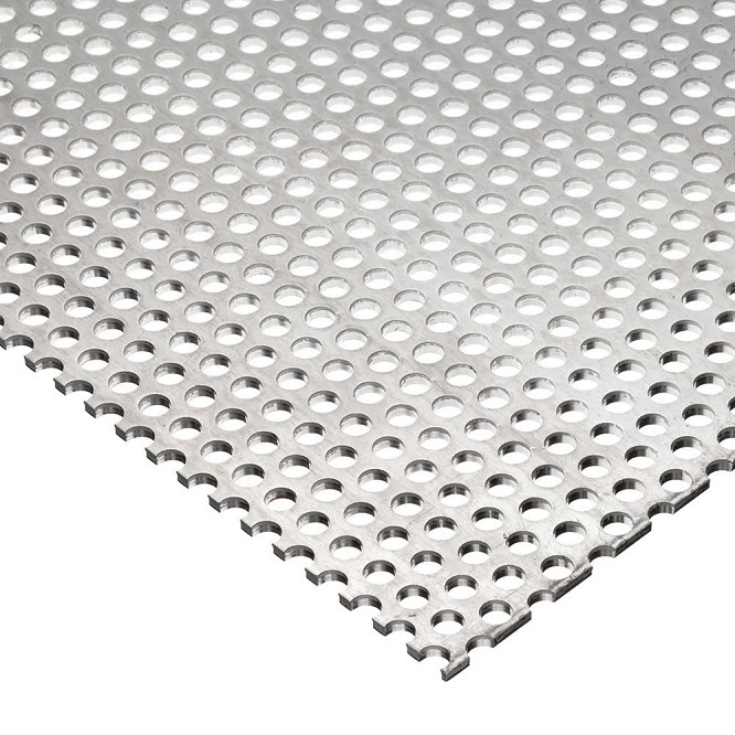 Лист алюминиевый перфорированный (1000 мм х 2 мм х 1200 мм)